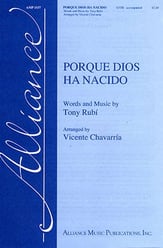 Porque Dios Ha Nacido SATB choral sheet music cover